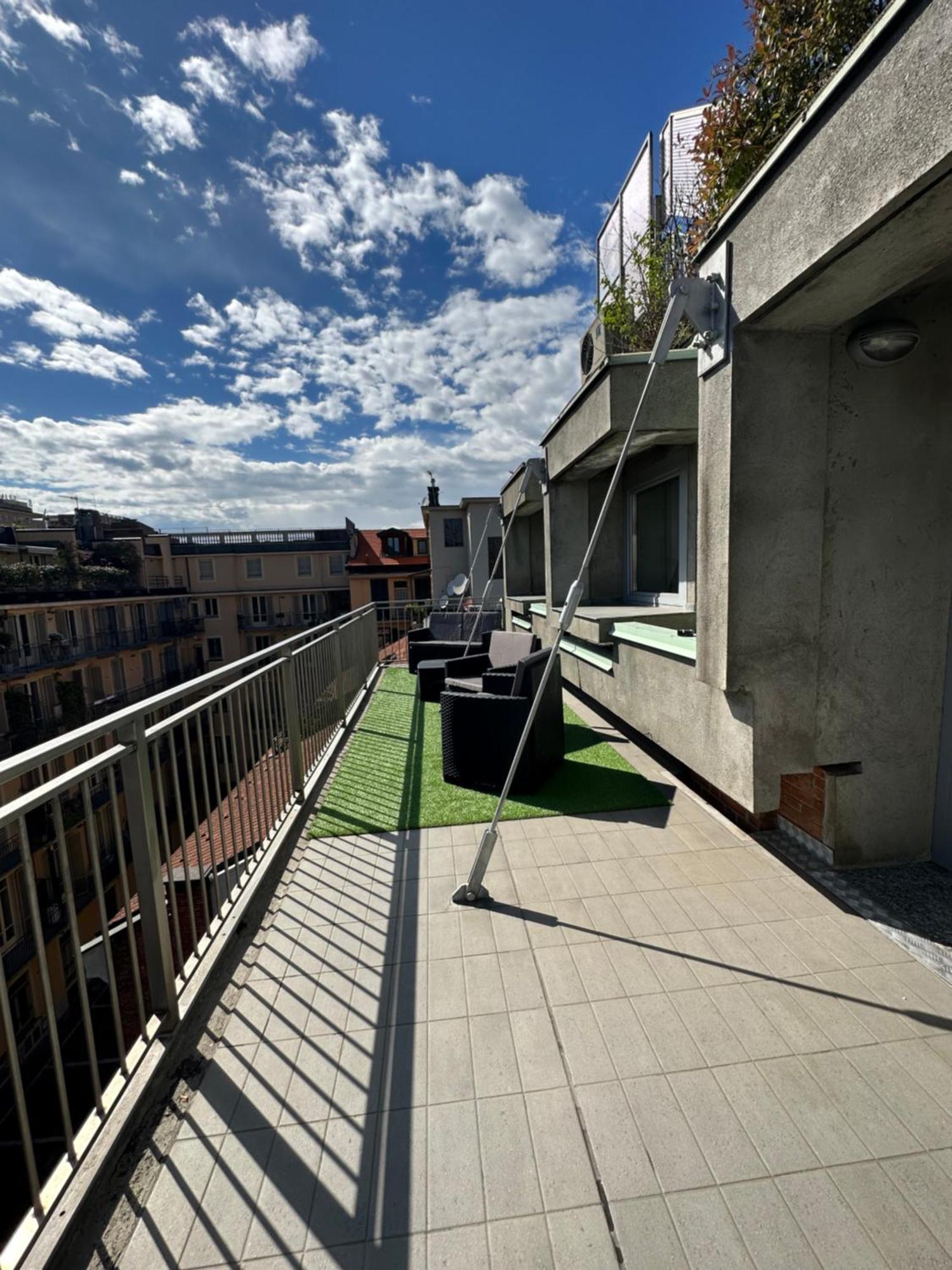 Gallery Suite The Turin Center Apartment 5 Floor, Free Garage, Big Terrace Exterior foto